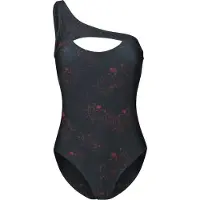 Black premium by emp Maillots de bain de - Asymmetric Swimsuit - S - XL - pour Femme - noir - Taille L