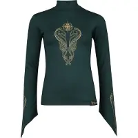 Le Seigneur Des Anneaux T-shirt manches longues de - Rohirrim - S - XXL - pour Femme - vert - Taille S