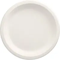 Conpax 50 assiettes en canne à sucre pure Ø 23,0 cm