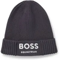 BOSS Bonnet d’équitation style pêcheur en coton