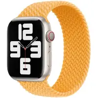 Apple Solo Strap tressé pour l'Watch | 38/40/41/42 mm - Taille 5 - Maize