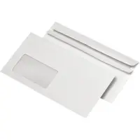 Mailmedia Enveloppes DIN long, autocollantes, FSC (110 x 220 mm, DL, 1000x)