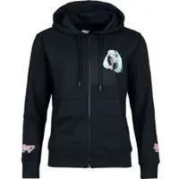 Hatsune Miku Sweat-shirt zippé à capuche Anime de - S - XXL - pour Femme - noir - Taille XL