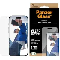 PanzerGlass Protection d'écran en verre trempé Anti-bactéries pour Apple iPhone Air