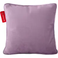 Auronic Heat Pillow - Velvet - 45x45 - Sans fil - Rechargeable - Oreiller électrique - Infrarouge - Violet