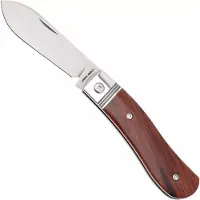 Jack Wolf Knives Jack Wolf K9 Jack Steel Series K9-02-ROSEWOOD Satin 154CM, Rosewood, couteau de poche slipjoint