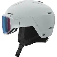 Salomon Osmo Pro Sigma Photo, casque de ski avec visière, bleu clair