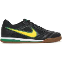 Nike Baskets basses 'GATO' jaune / vert / noir
