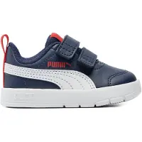 Puma Baskets 'Courtflex V3' bleu marine / rouge / blanc