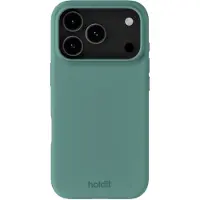 Holdit Coque Silicone pour Apple iPhone 18 Pro Max / 17 Pro Max - Moss Green