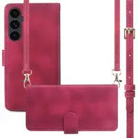 IMoshion Etui de télephone portefeuille avec cordon pour Samsung Galaxy S25 FE - Rouge