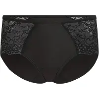 Hunkemoller Slip 'Midi Lace' noir
