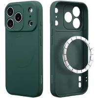 IMoshion Coque Couleur avec MagSafe pour Apple iPhone 17 Pro Max - Vert foncé