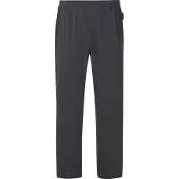 Jan Vanderstorm Pantalon de nuit gris foncé, Unicolore