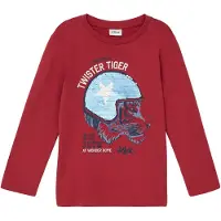 s.Oliver T-Shirt bleu marine / bleu clair / rouge cerise / blanc