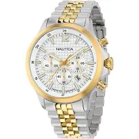 Nautica Montre à affichage analogique 'NCT BLUEOCEAN' argent