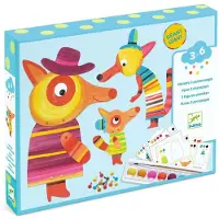 Djeco Jeu créatif La Famille Renard