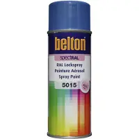 Belton Peinture aérosol RAL 5015 Bleu ciel brillant 400ML SPECTRAL