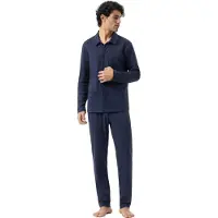 Mey Pyjama Bleu yacht, Unicolore