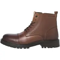 Jack & Jones Bottines à lacets 'JFWTremor' cognac