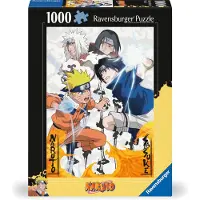 Ravensburger - Puzzle Naruto Shippuden 1000 elementów - Oficjalny produkt premium