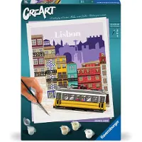 Ravensburger Puzzle Peinture au Numéro - CréArt - Lisbon