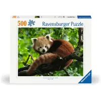 Ravensburger Puzzle Adorable Panda Rouge, 500pcs.