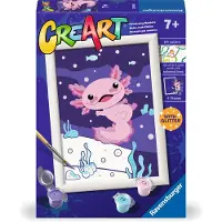 Ravensburger CreArt Peinture sur toile - Axolotl