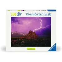 Ravensburger Puzzle Ambiance d'Orage Rose - 500 à 999 pièces