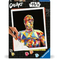 Ravensburger CreArt - Peinture par numéros 23894 - Star Wars - C-3PO - dès 12 ans