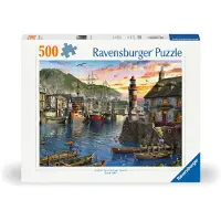 Ravensburger Jigsaw Puzzle Morning at the Harbour, 500pcs.