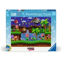 Ravensburger Sonic - Klasyczna Układanka Jigsaw 500 Elementów z Sonic The Hedgehog