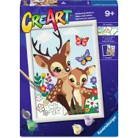 Ravensburger Creart Peinture par numéros – Joyeux chevreuil