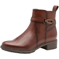 Tamaris Bottines pour femmes, modèle 1-1-25391-25348, couleur : marron, taille : 36