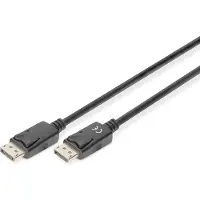 Digitus Ultra Hd 4k Displayport Cable Noir