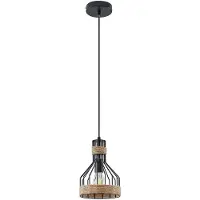 LINDBY Suspension , Ivaneska, dimmable, Noir, Salon / séjour, Métal, Moderne