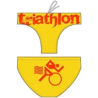 Turbo Triathlon Basic Swimming Brief Jaune S Homme