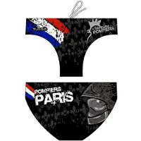 Turbo Pompiers Paris Swimming Brief Noir L Homme