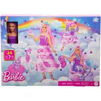 Barbie Calendrier de l'Avent Fantasy avec poupée et 24 accessoires