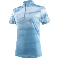 Loeffler Half Zip Barkly Short Sleeve Jersey Bleu 44 Femme