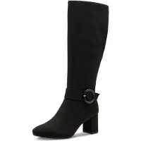 Marco Tozzi Boots 'Lange Laarzen' noir