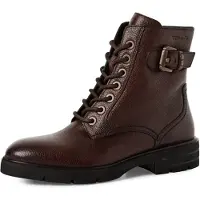 Tamaris Bottines à lacets brun foncé