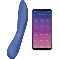 We-vibe Rave 2 - Vibrateur point G contrôlé par application (bleu)