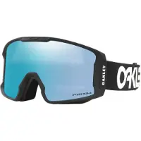 Oakley - Masque de ski - Line Miner M Factory Pilot Black Prizm Sapphire en Silicone - Noir