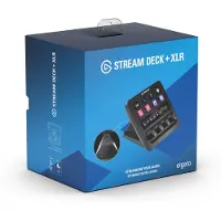 Elgato XLR Dock - Pour Stream Deck +, interface microphone XLR vers USB, mixeur audio personnalisable, amplification 75 dB/alimentation fantôme/clipguard - Mac/PC, Stream Deck non inclus
