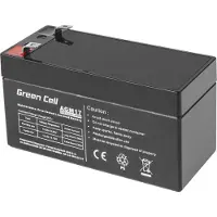 Green Cell Batterie VRLA 12 V 1,2 Ah pour alarmes, caisses enregistreuses et jouets