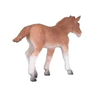 MOJO Jouet Figurine Réaliste - Poulain Suffolk Punch - Planète Des Animaux