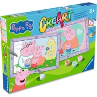 Ravensburger 12023054, 2 pages, couleurs incluses, garçon/fille, set de peinture par numéros