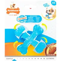 Nylabone Jouet Os Nylabone X-Bone pour chiot - L 9 x l 9 x H 3,5 cm