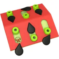 SmartaSaker Cat Puzzle & Play Melon Madness Rouge